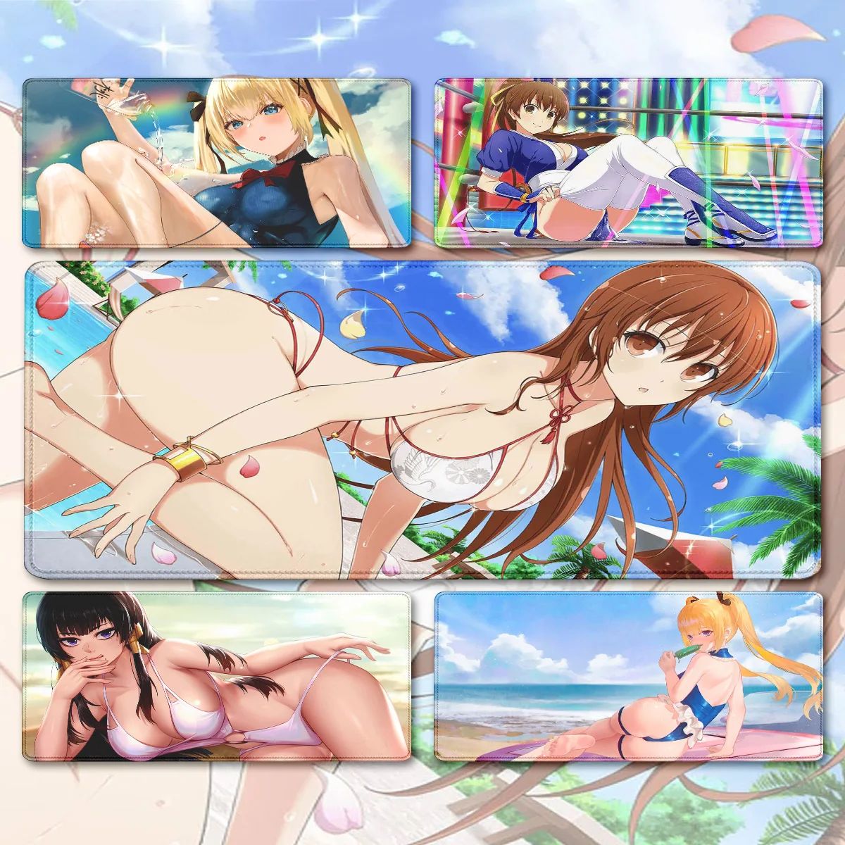 DEAD OR ALIVE Xtreme Venus Vacation Mouse Pad Pc Accessories Non-slip Mat DOAXVV Gamer Gaming Laptop Keyboard Rubber Mat Cartoon