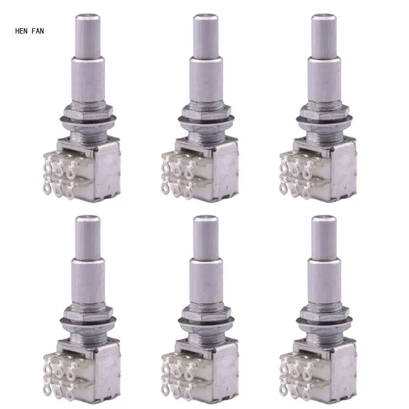 

1Pc Optimize Your Device Functionality with Stacked Double Potentiometer B5K/B10K/B50K/B100K/B250K/B500K Potentiometer M89D