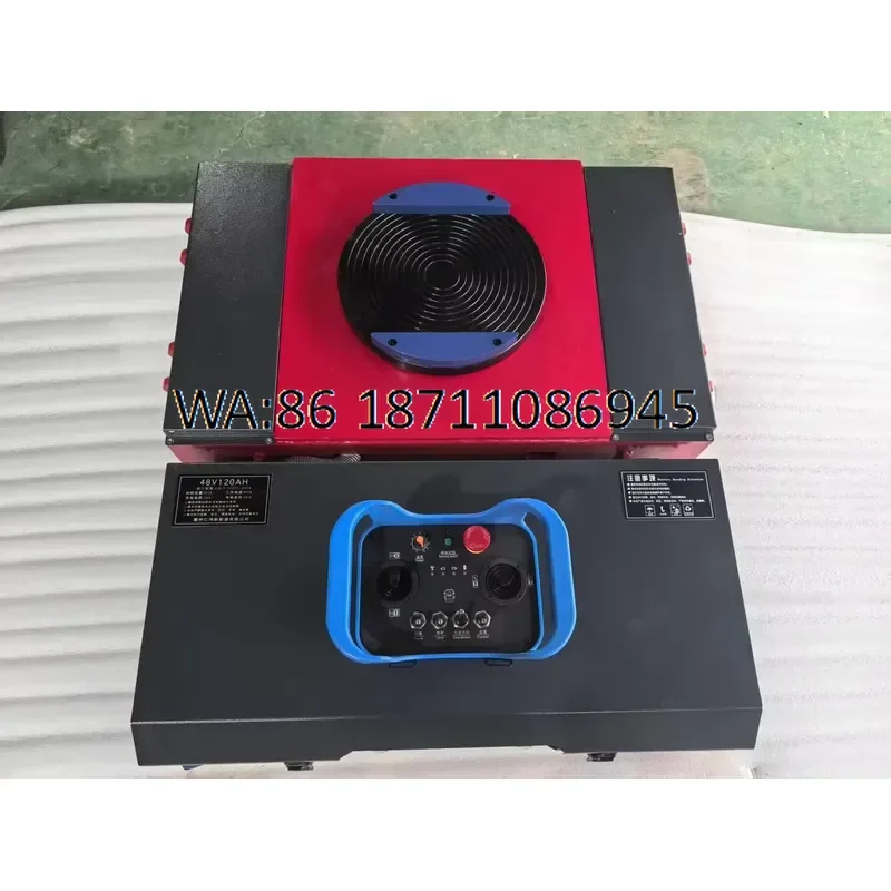 Heavy Duty Machinery Moving Dolly Skate with 1000W Motor for Industrial Warehouse Rigging Tools