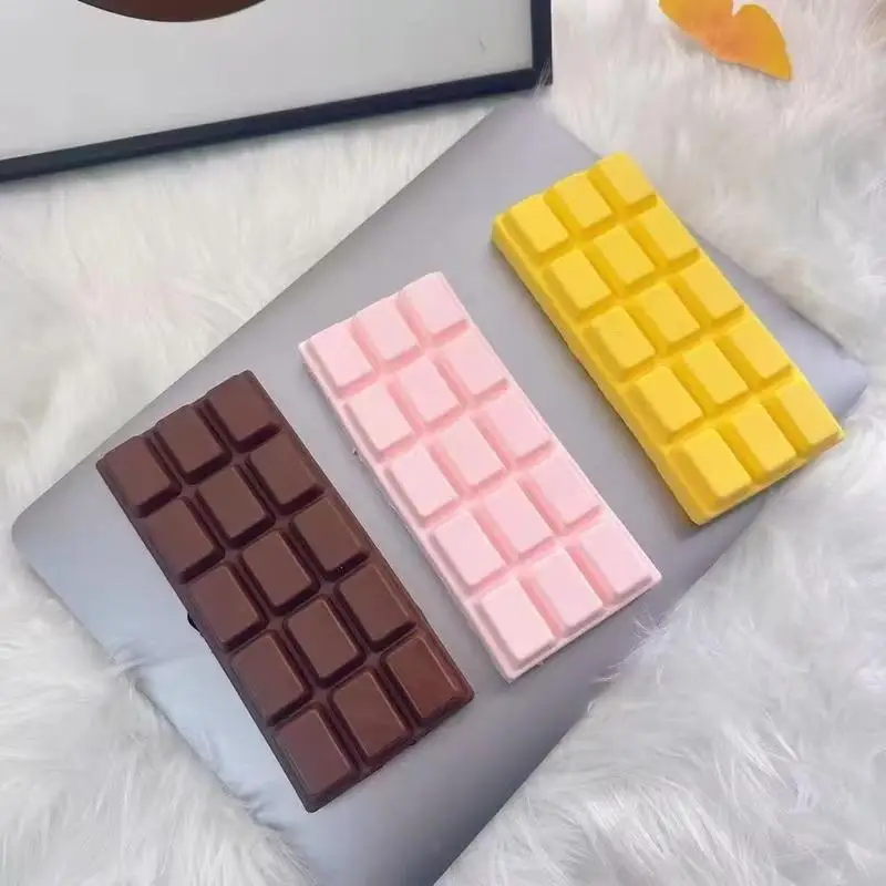 Three Kinds Chocolate Fidget Soft Slow Rising Relax Tool Chocolate Stress Ball