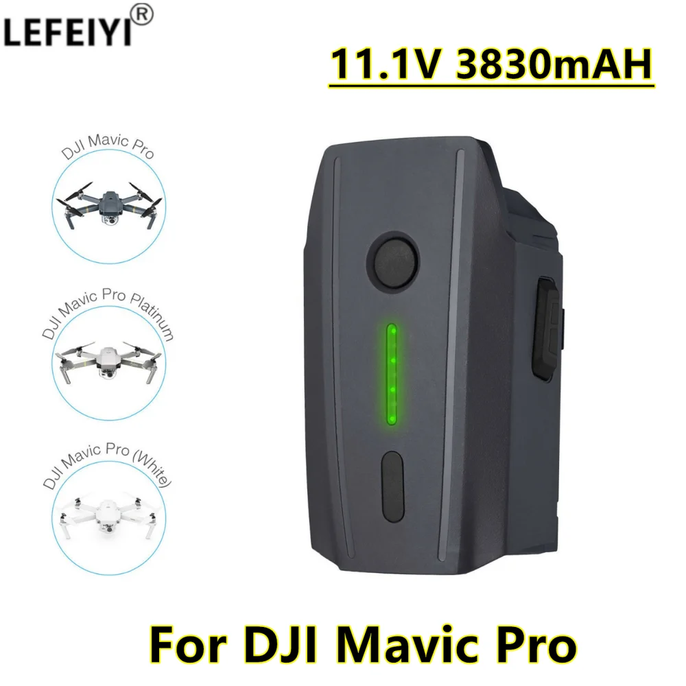 

LEFEIYI 11.1V 3830mAH battery suitable for DJI Mavic Pro/Platinum/White Intelligent Flight LiPo 3S