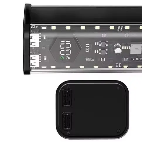 

22.5W 8x21700 Battery Power Bank Case Charging Box Dual Output Input