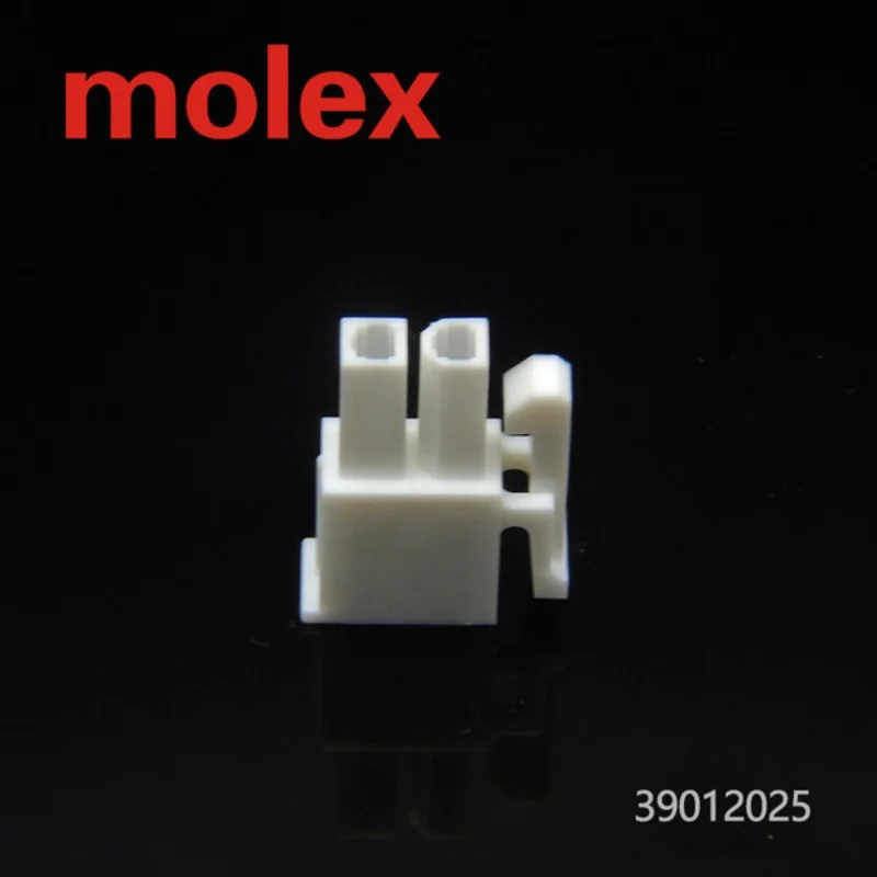 

100 шт./компл., оригинальный автомобильный разъем 39-01-2025 для MOLEX Mini-Fit Jr., корпус розетки, 2 цепи UL 94V-0