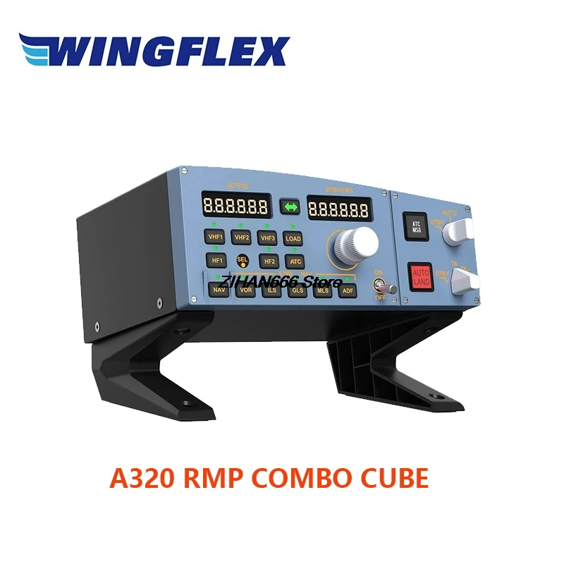 WINGFLEX لوحة التحكم في الطيران A320 EFIS CUBE/ RMP كومبو CUBE/ FCU CUBE WX A320 راديو مكعب لعبة محاكي للطائرة X MSFS2020