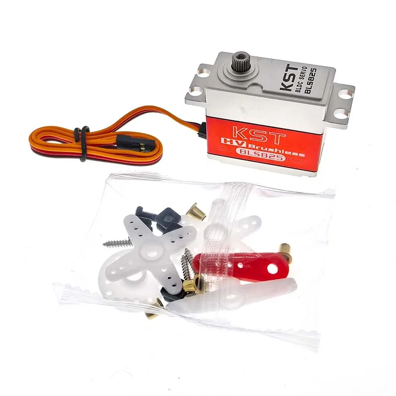 KST BLS825 Standard High-Voltage Brushless Digital All-Metal Fixed-Wing Model Aircraft High-Torque 35kg Servo