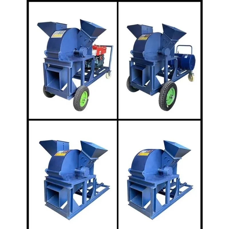 Commercial  Wood Chipper Machine Mobile Branch Crusher Shredder for Farm Orchard Garden Landscaping Projects