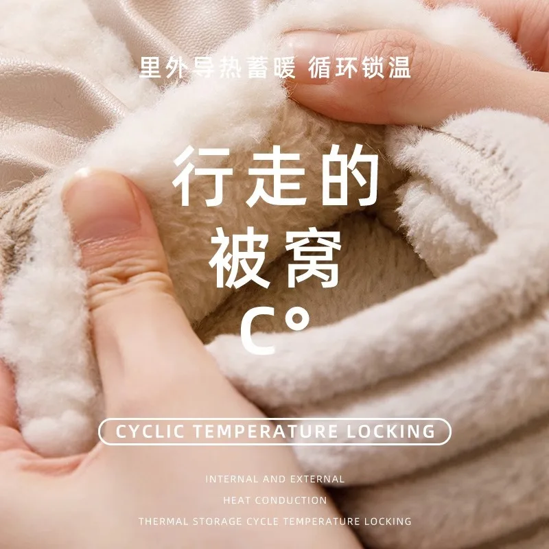 2023 Winter Warm Home Fur Slippers Women Luxury Faux Suede Plush Couple Cotton Shoes Indoor Bedroom Flat Heels Fluffy Slippers