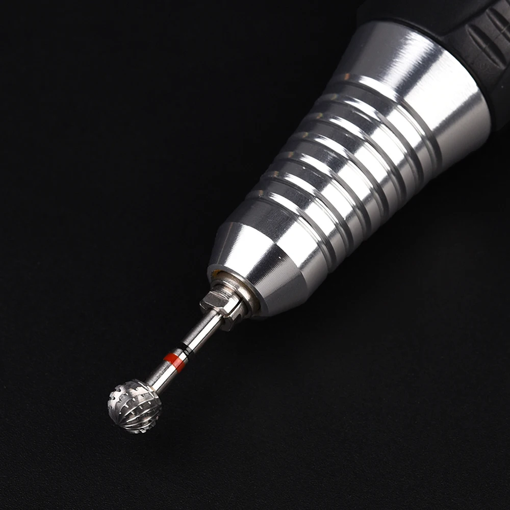 1PC Spherical Head Nail Art Drill Bit (Big Ball) Nail Art Grind Polish Tool Milling Cutter for Electric Manicure Drill Machine