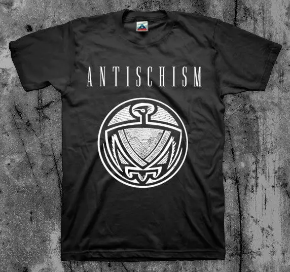 Antischism 'Logo' T Shirt  High Quality 100%Cotton Short Sleeve