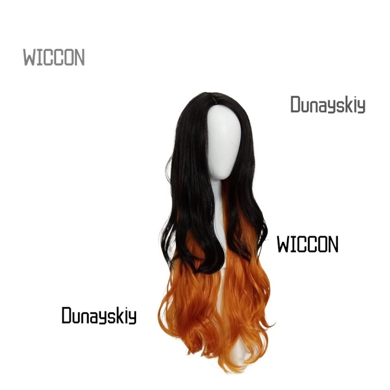 Nezuko купальник косплей комплект купальник парик летний пляж Хэллоуин аниме конвенционный наряд