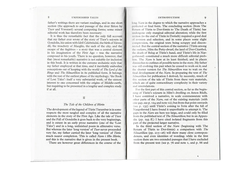 Unfinished Tales J. R. R. Tolkien, Bestselling books in English, Magic Fantasy novels 9780261103627