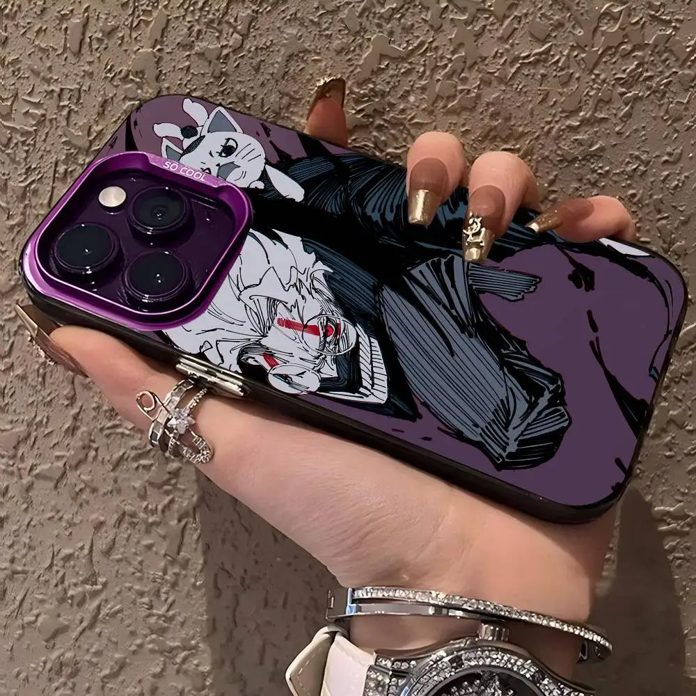 D-Dandadan Ken T-Takakura fundas de teléfono para iPhone 17 16e 15 14 13 12 11 Plus Pro Max ProMax fundas coloridas