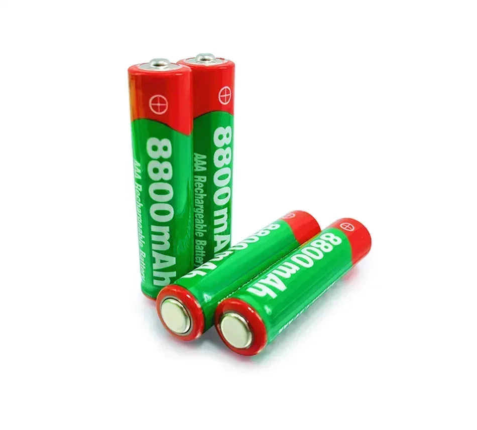 Szybkie ładowanie 1,5 V akumulator AAA 8800 mAh AAA1.5V akumulator alkaliczny akumulator odpowiedni do zabawek LED MP3