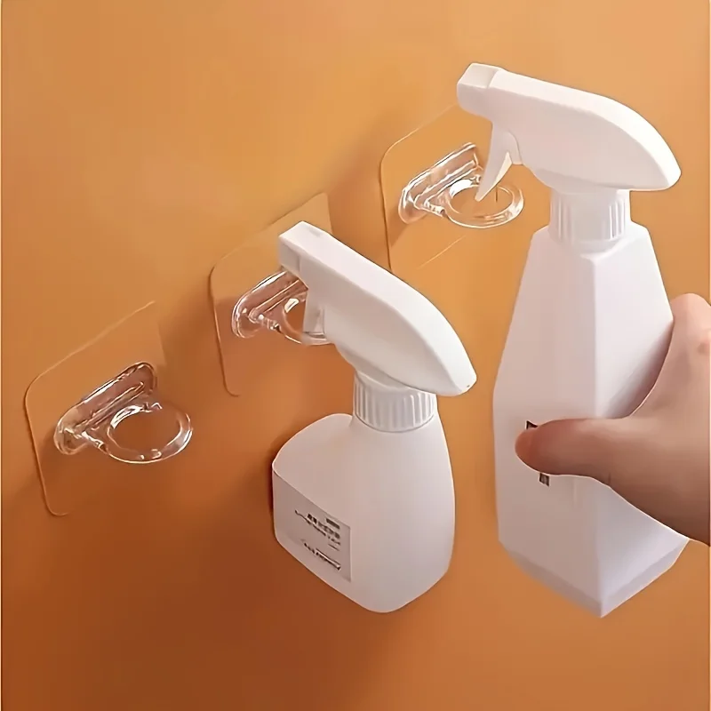 10pcs Modern Practical Hooks - Self-Adhesive, No Drilling Required Easy to Install Storage Rack
