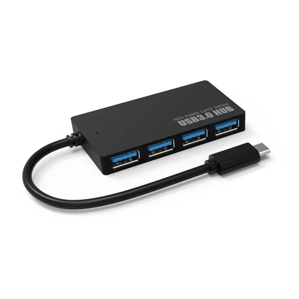High-speed Usb 3.0 Hub Multi Usb Splitter 4-port Multiple Expander Adapter Computer Accessories For Laptop Pc Enhypen photocard