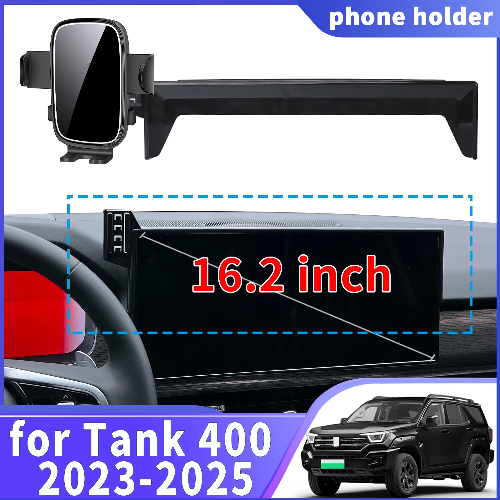 

fit for Tank 400 2025 2024 2023 Navigation Phone Holder Mount Customized Car accessoires