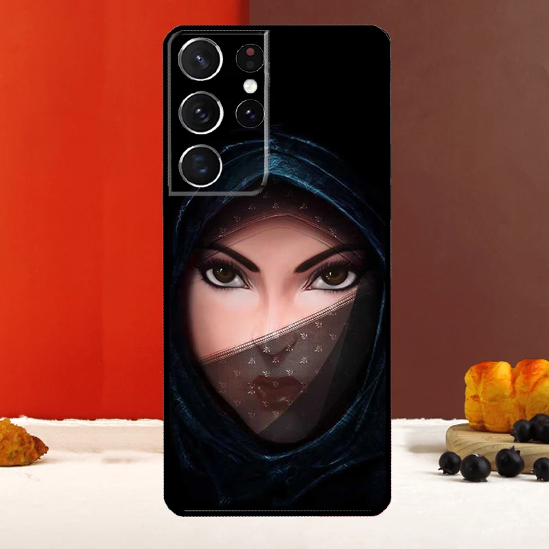 Islamic Arabic Hijab Girl Cover For Samsung Galaxy S25 S24 S23 S22 S21 S20 S26 Ultra S10 Plus S25 FE S24 FE Phone Case view 5