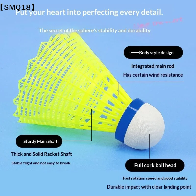 3/6/12 unidades de volantes de - Badminton Shuttlecock reseña y precio