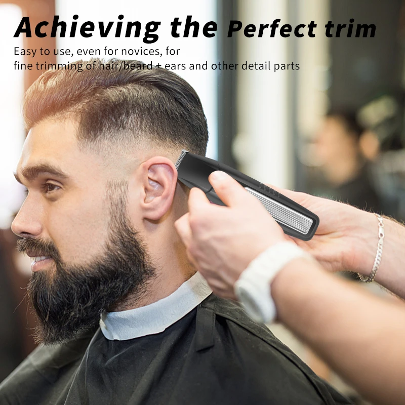 WAIKIL 다기능 이발사 세트, 빈티지 배터리, 클래식 오일 헤드 조각, 전기 푸셔, 코 헤어 트리머, 2 인 1, 신제품