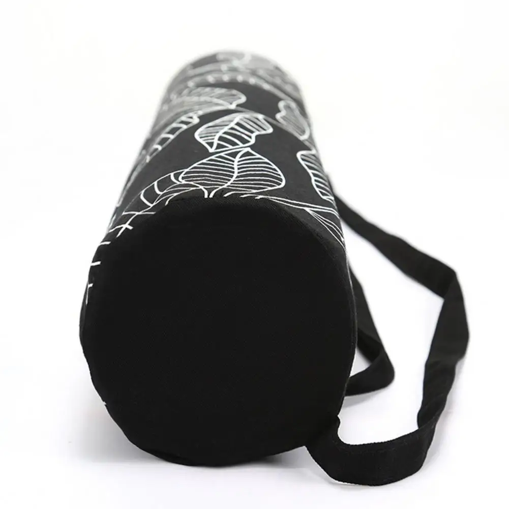 Yoga Backpack Case Bag Waterproof Yoga Mat Bag Pilates Fitness Workout Tote Yoga Handbag Leaf Print Large Duffel Gym Bags