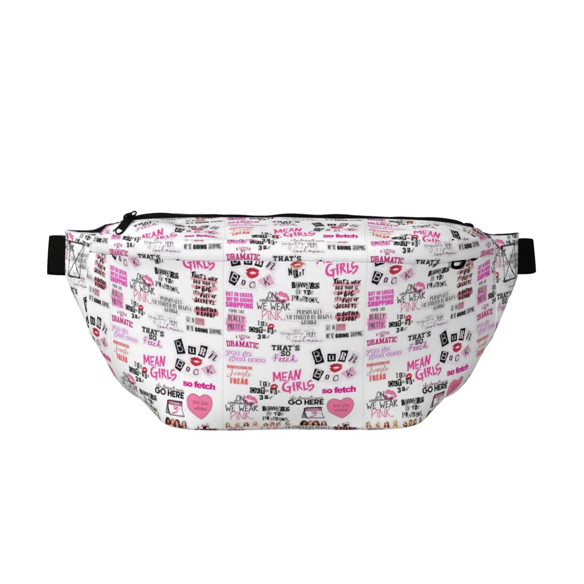 

Сумка-бананка через плечо Burn Book - Mean Girls, регулируемая поясная сумка для мужчин и женщин, для путешествий, бега, хранения денег и телефона, нагрудная сумка