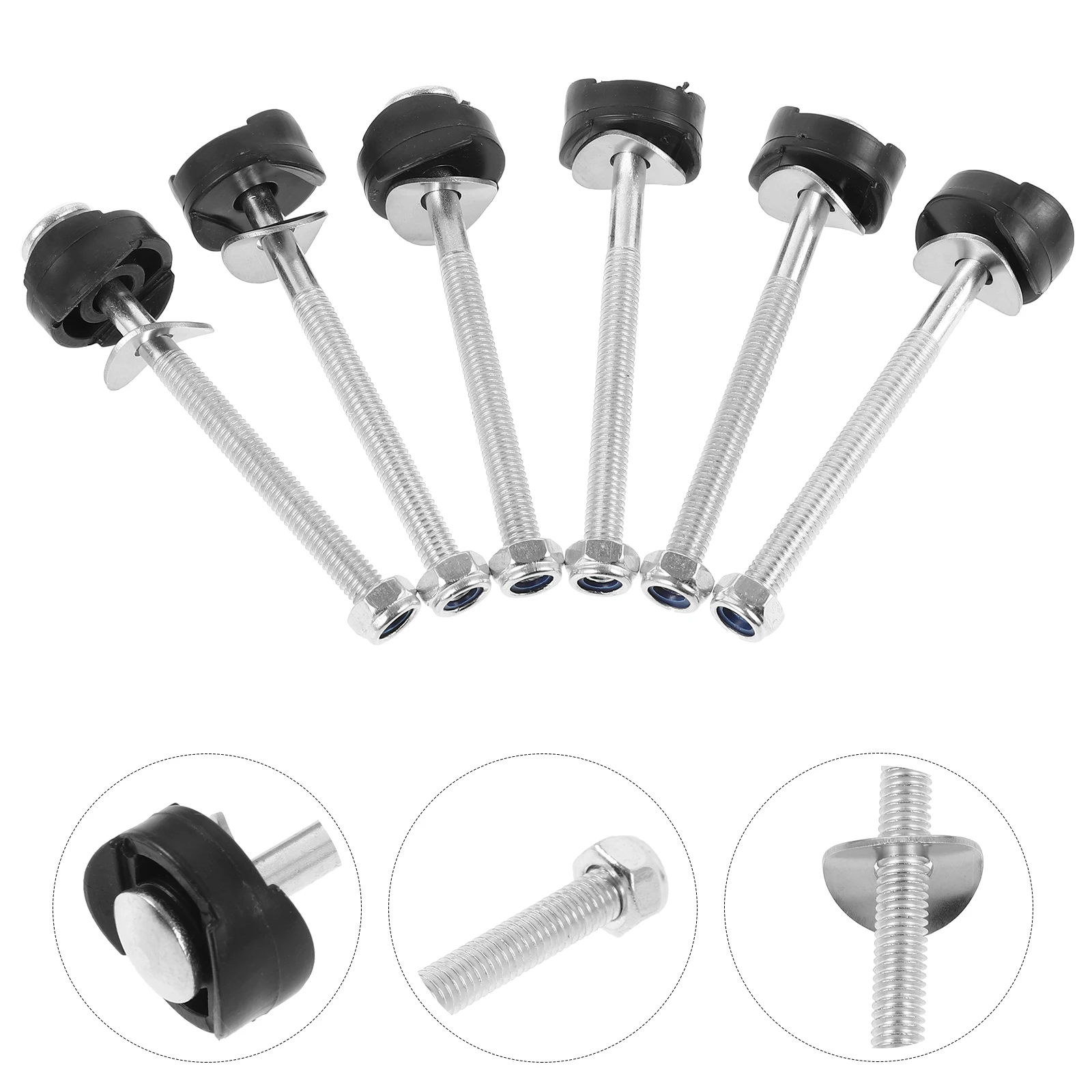 

1 set Trampoline Screw Parts Resistant Fixing Screws Durable Replacement Accessories Professional Tools for Trampoline