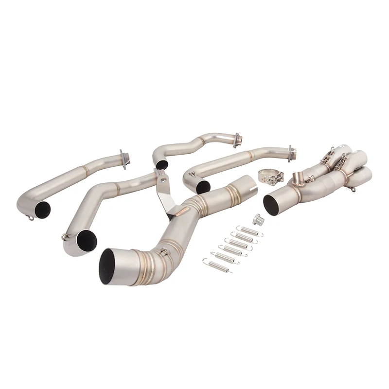 For Kawasaki Z900 A2/ 35KW/75KW 2018-2024 Front Pipe Header Link Tube Motorcycle Exhaust Stainless Steel Connect Muffler