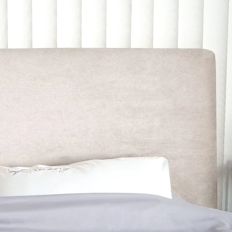 

New suede elastic bedside cover, bedside cover, bed back soft package, all-inclusive, dustproof and universal.