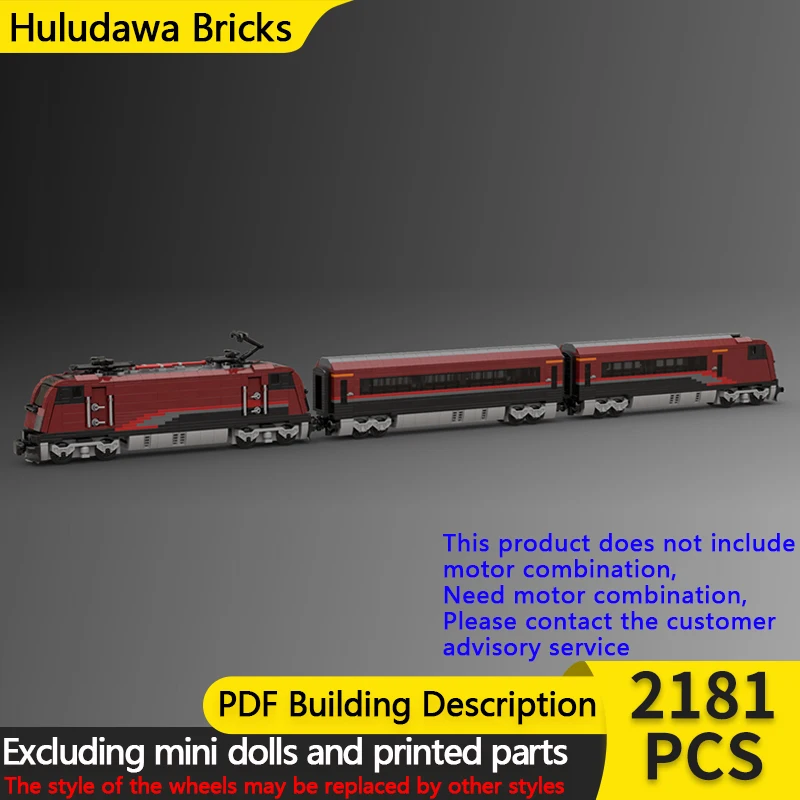 

Модель городской автомобиль MOC, строительные кирпичи, железная дорога, высокоскоростной поезд, модульная технология, детские праздничные подарки, сборка игрушек, костюм