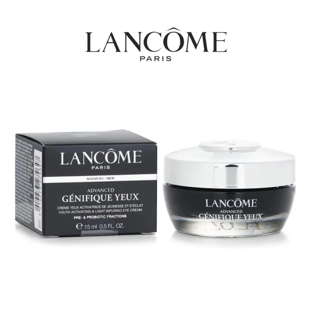 LANCOME Genifique Advanced Youth Activating Eye Cream 15ml/0.5oz, cuidado original de la piel para mujeres/hombres, cuidado de la salud y la belleza