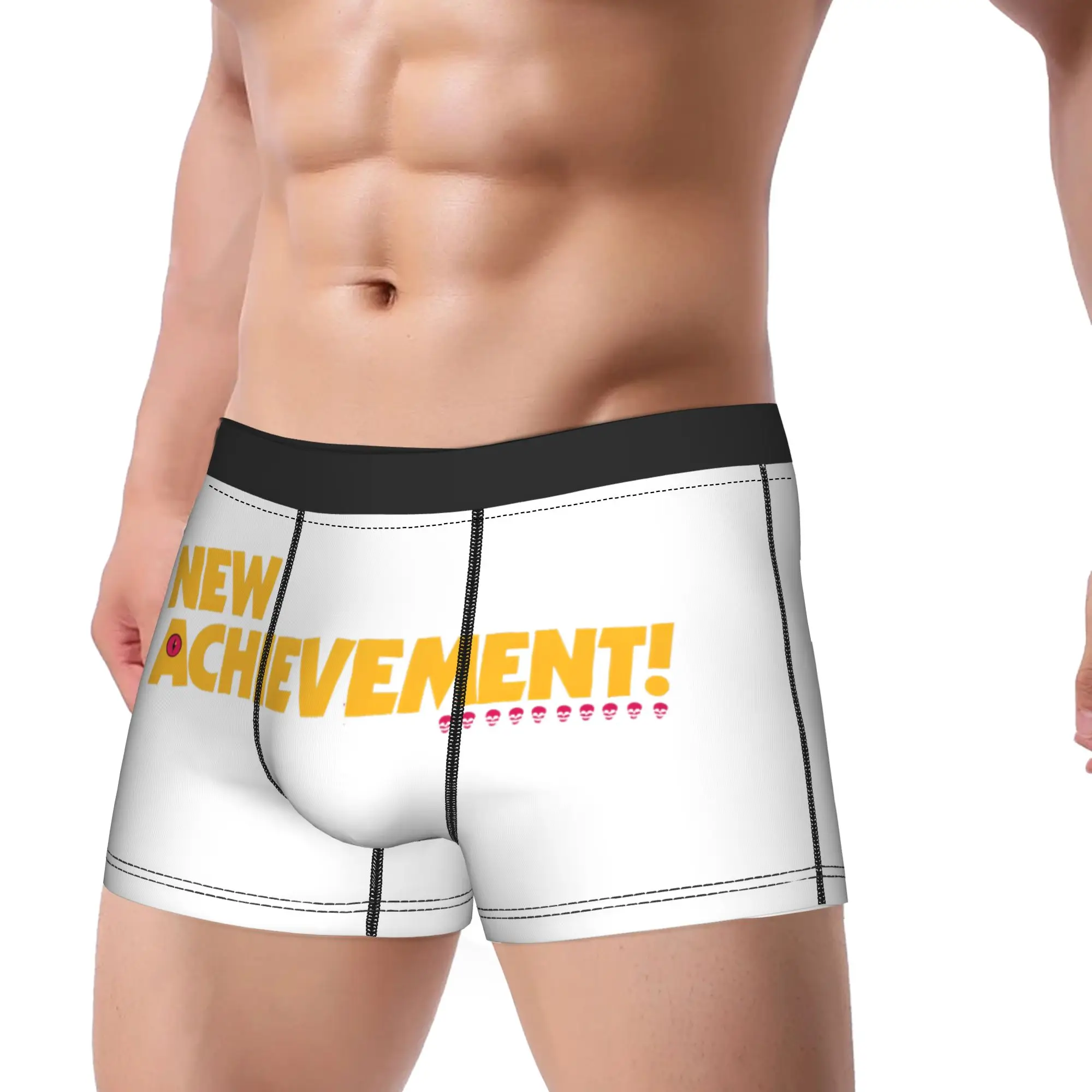 Dungeon Crawler Carl New Achievement Underwear  Men Shorts Briefs Breathable Boxer Shorts Trenky Pattern Plus Size Underpants