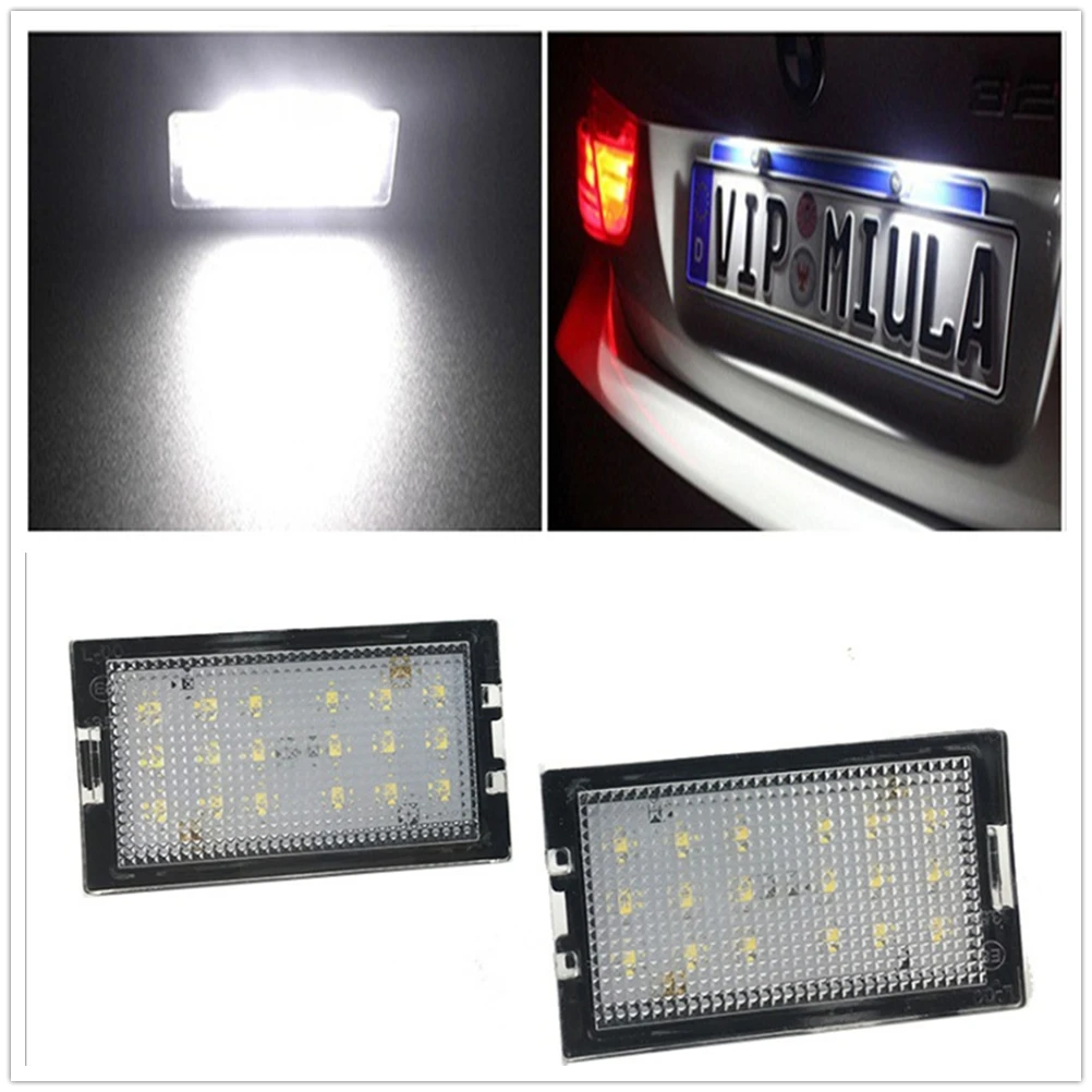 

Rear LED Number License Plate Light Lamp For Land Rover Discovery 3/4 LR3 LR4 L319 Freelander 2 LR2 L359 Range Rover Sport L320