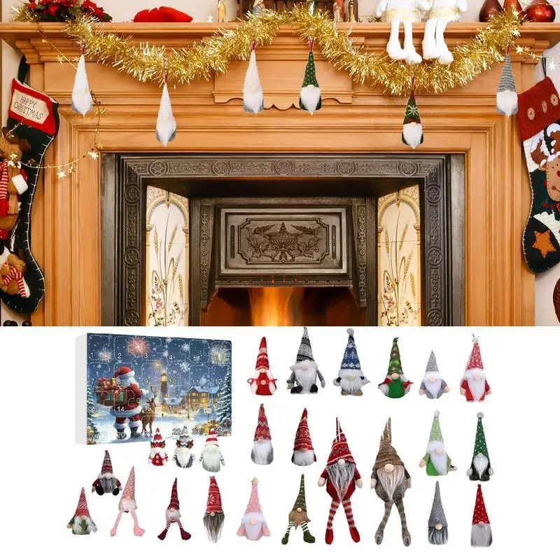 Gnome Advent Calendar 2024 2024 Gnome Advent Calendar Lovely Advent Calendar Contains 24 Plush Gnome Dolls For Kids