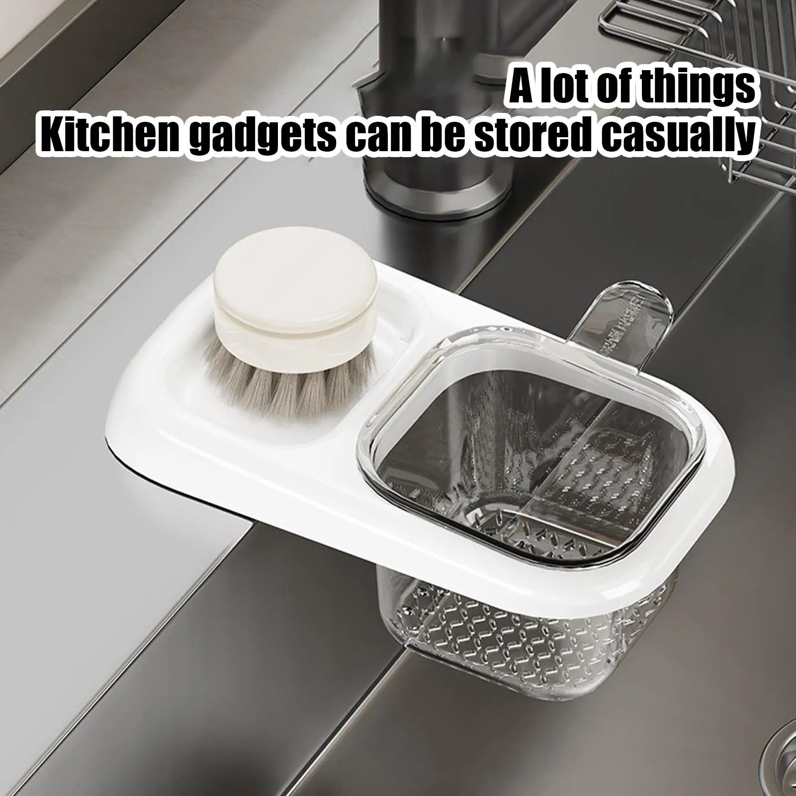 Sink Basket Suction Cup Drainer Fine Mesh Drain Basket Filter Sink Accessories For Waste Clog Prevention Home Apartment