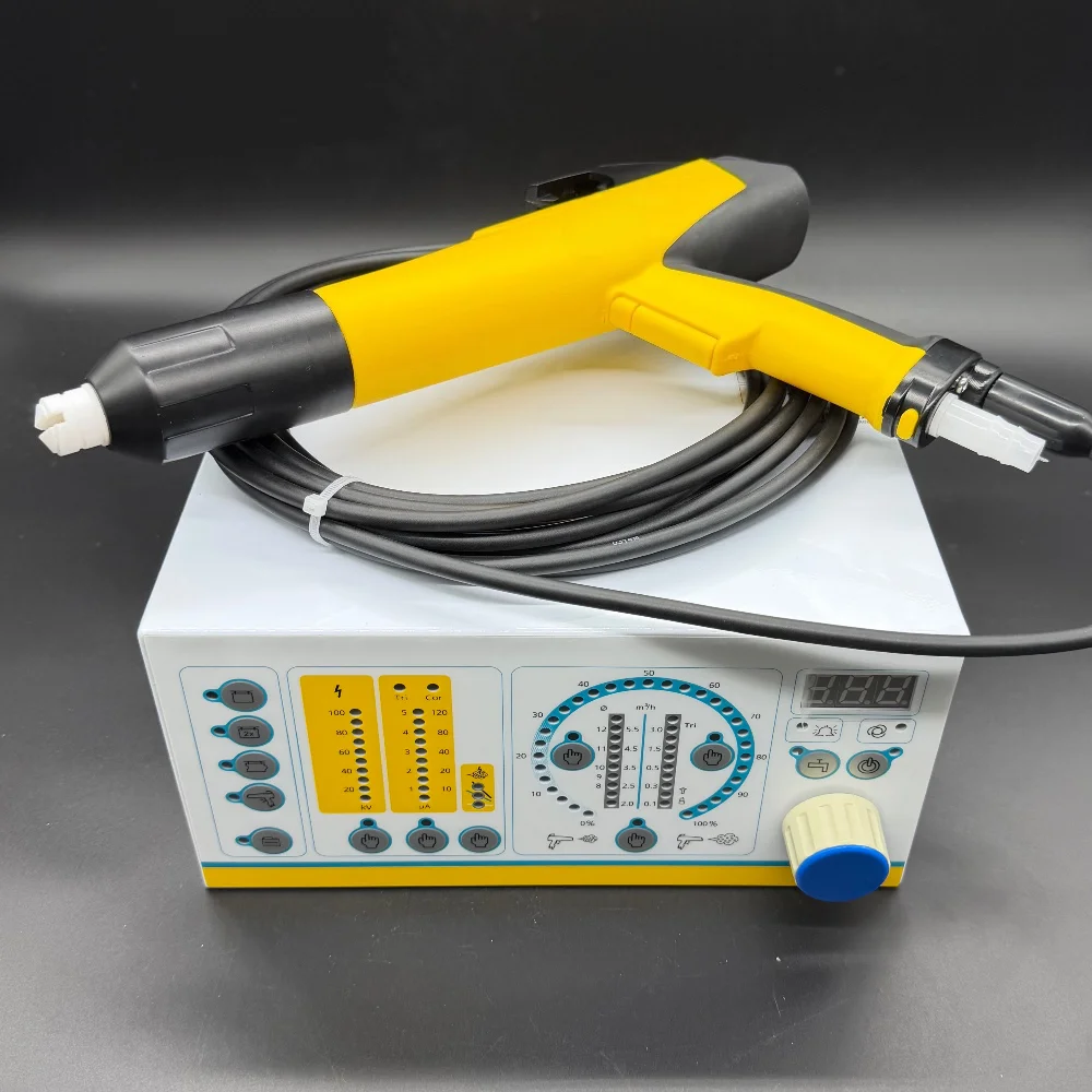 

Replacement Electrostatic Powder Coating Control Box and Spray Gun Compatiable with 2324731 2322587 X1 Machine