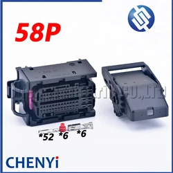 58 Pin EDC16/17 Diesel Common Rail Engine Computer Board ECU Plug Connector 1928404916 1 928 404 916 With Pins