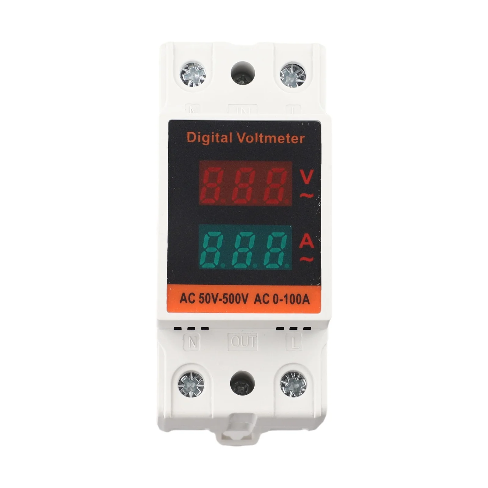 Energy Monitoring As Shown Dual Display Meter Compact Dual Display Meter Instrument Part Compact Voltage Meter