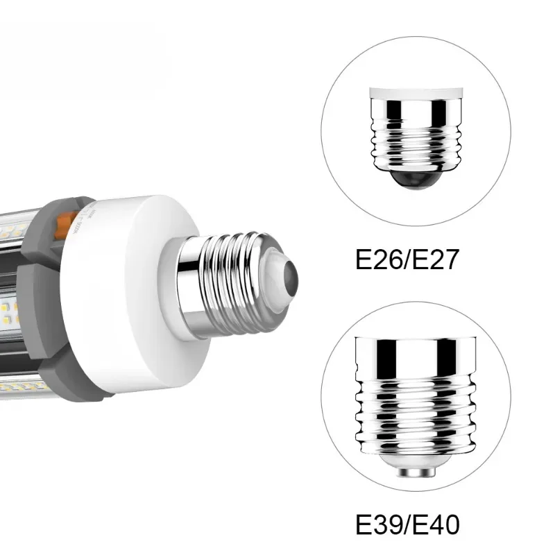 Logo Customized 18w-120w Led Corn Light 150lm/w HID Replacement CCT Adjustable Led Retrofit Lamp for Fixture Lighting