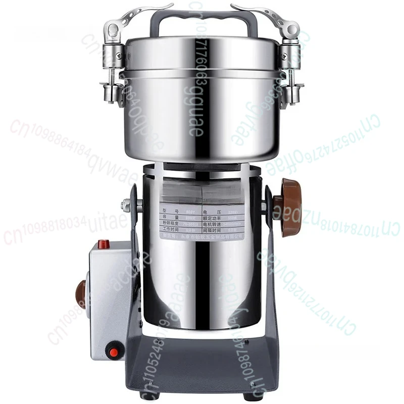 Electric Grinder Chinese Herbal Medicine Crusher Ultra-Fine Grinding Household Small Grains Dry Grinding Crushing Machine