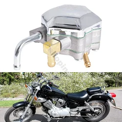 Motorcycle Fuel Pump Assembly Engine For YAMAHA XV250 XV125 Virago Route 66 1988 89 90 91 92 93 - 2014 Aluminium Alloy