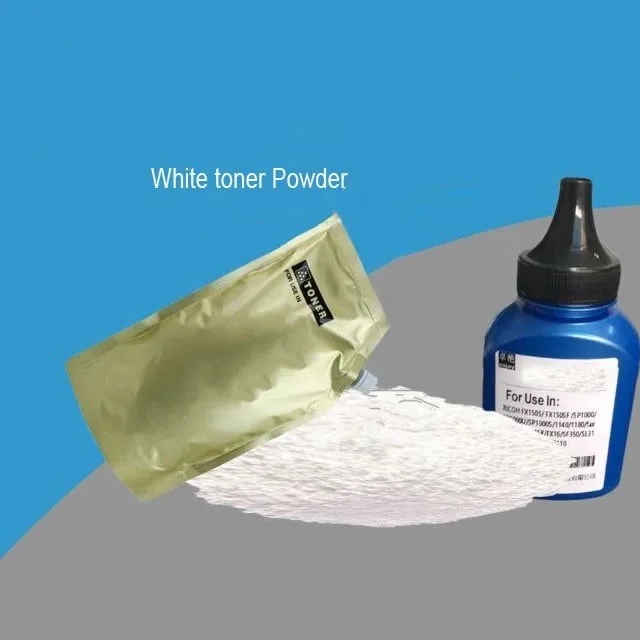 Imagem -04 - Crg 067 067h pó de Toner Branco para Canon Mf656cdw Mf654cdw Mf654 Mf656 Mf654cx Mf656cx Mf655cdw Impressora Reenchimento Tinta Branca