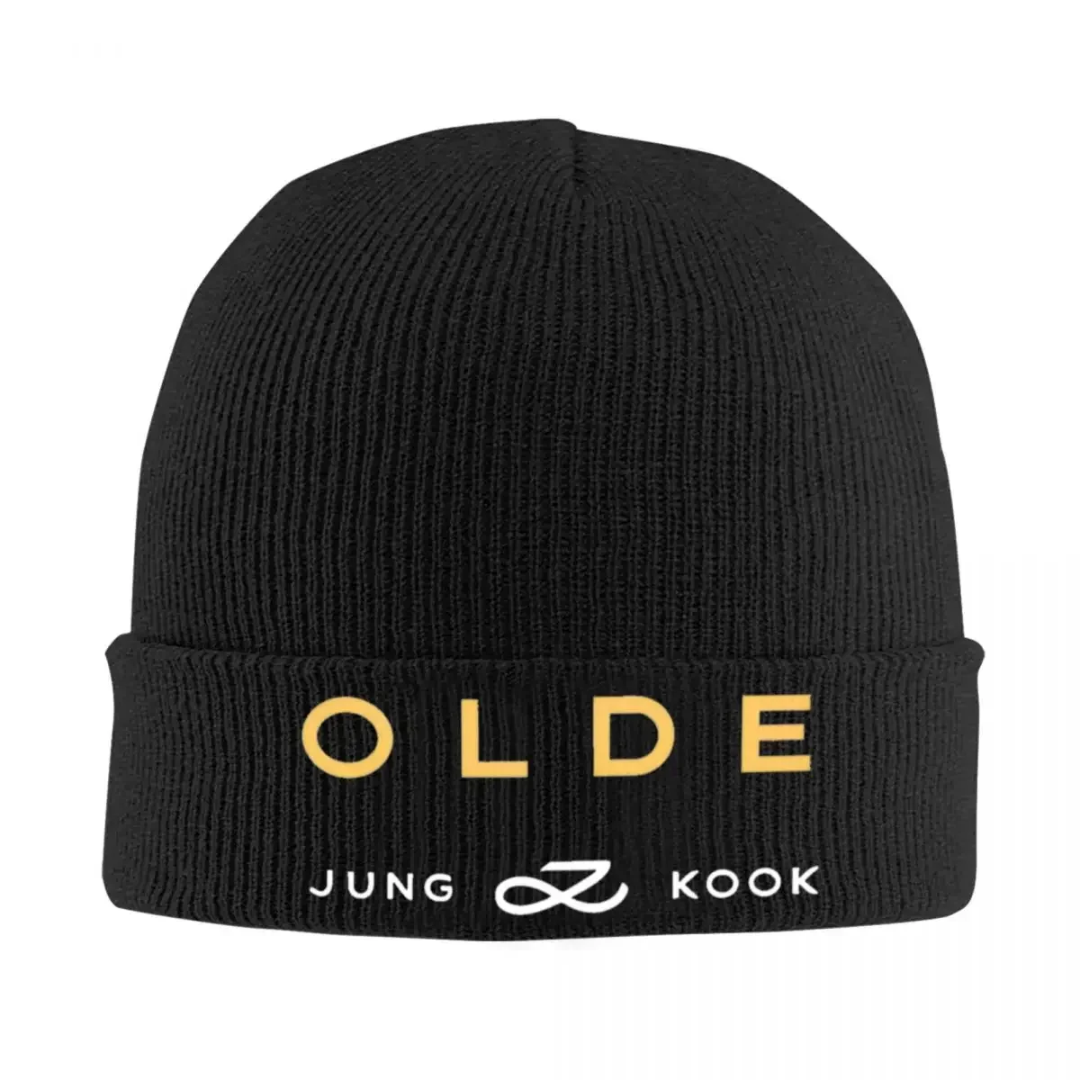 Jungkooked Golden Album Kpop Bonnet Hats Knitted Hat Female Male Vintage Head Wrap Beanie Hats Autumn Winter Kpop Design Cap