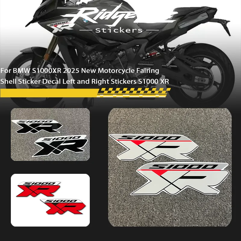 

New Motorcycle Fairing Shell Sticker For BMW S1000XR 2025 Decal Left and Right Stickers S1000 XR