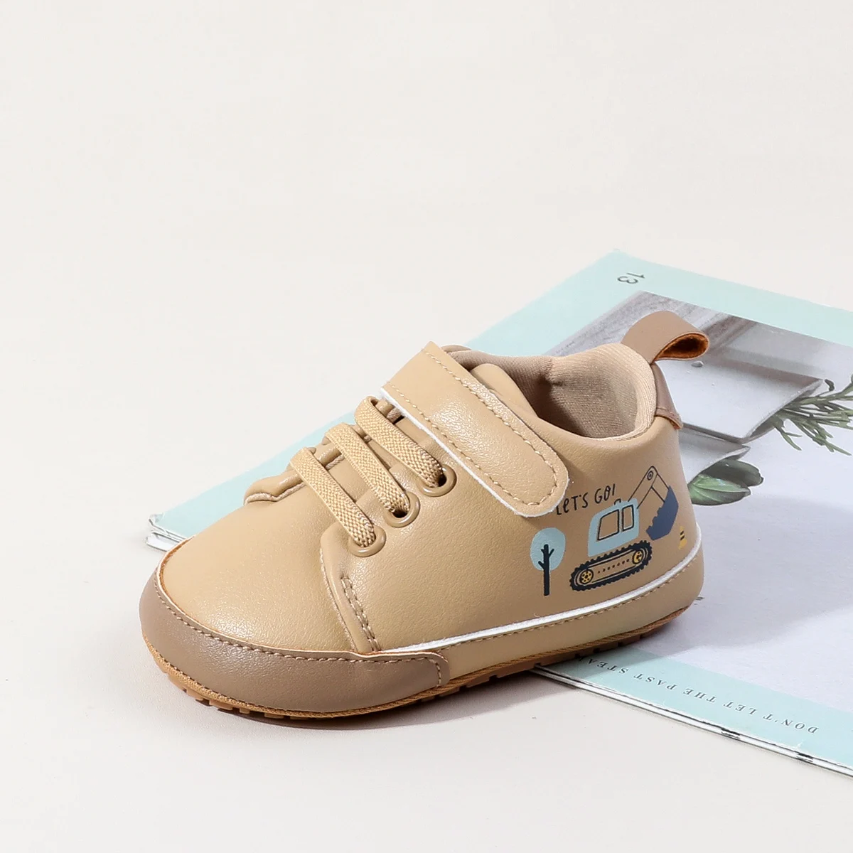 All Seasons Baby Unisex First Walking Indoor Outdoor Toddler Shoes For 0-18 Months High Quality PU Leather And Soft TPR Sole