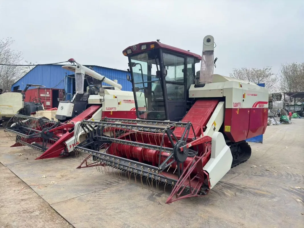CE Approved Multifunctional Grain Combine Harvester Self Propelled For Rice Wheat Farm Integrated Reaping Threshing Agricultural