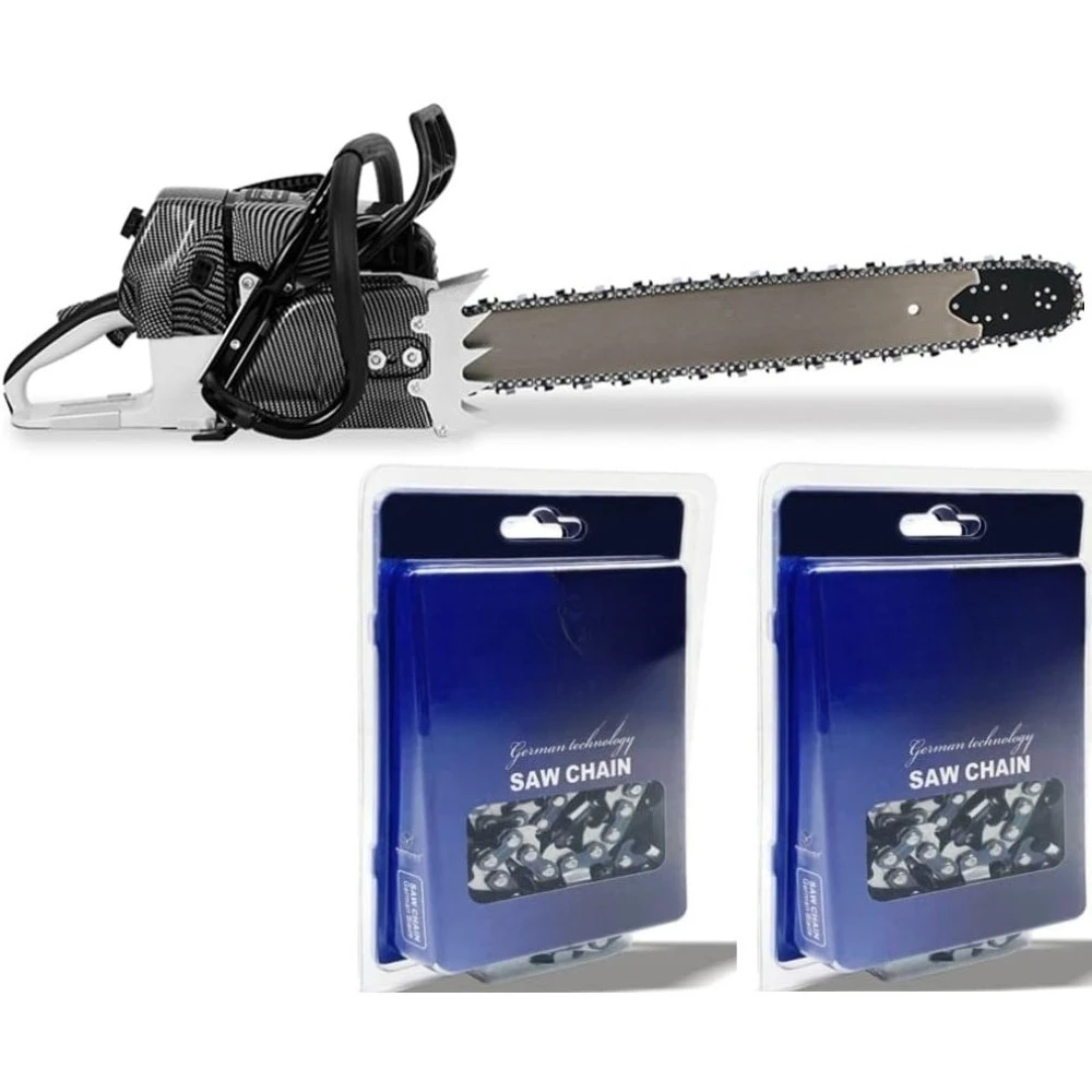 

Бензопила G660PRO: силовая головка, шина 36 дюймов, стандартная цепь для продольной резки 3/8 .063 114DL, комплект