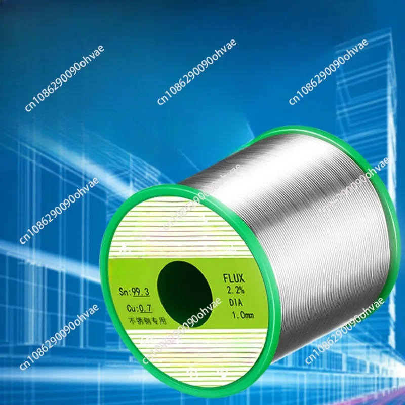 0.4mm-2mm Sn99.3 Lead-free Tin Bar Soldering Wire High Purity Tin Wire Rosin Core Environmentally Friendly Tin Wire