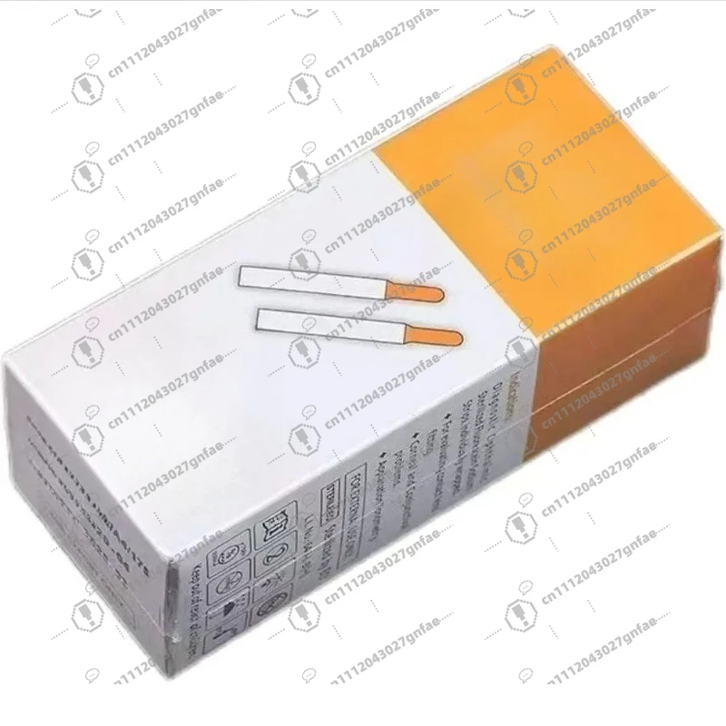 Office work A Box of 100pcs Tear Test Paper Fluorescent Strip Filter Strip Tear Fluorescein Sodium Detect