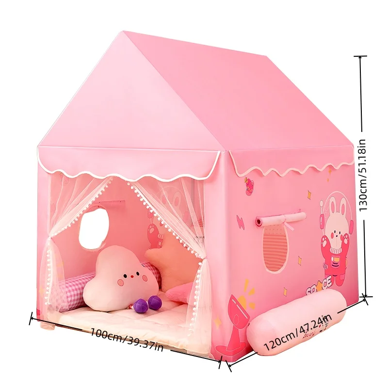 خيمة داخلية للأطفال للجنسين، قاعدة سرية، منزل صغير، أنبوب زحف، لعبة نوم للأولاد والبنات والأطفال #4