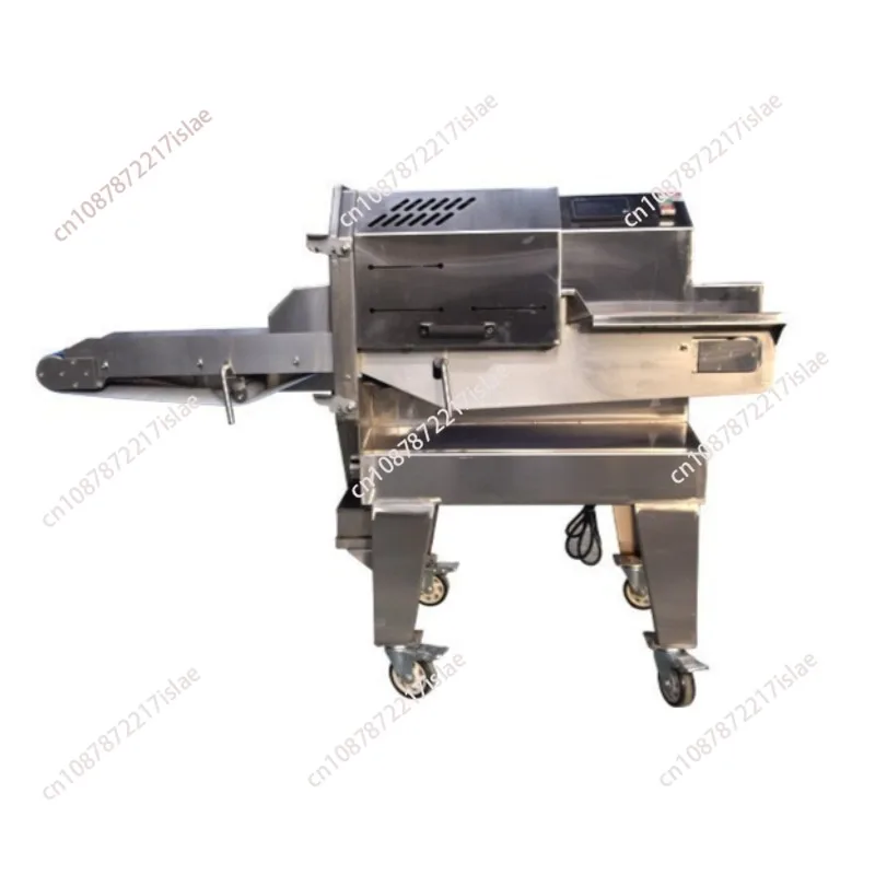Automatic Meat Slicer, Frozen Meat Cooked Food Slicing Machine, Fat Beef Mutton Roll Cutting Equipment